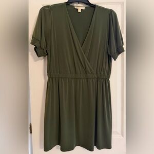 Michael Kors Dark Green Dress